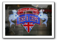 Chip shop in Kirkcudbright